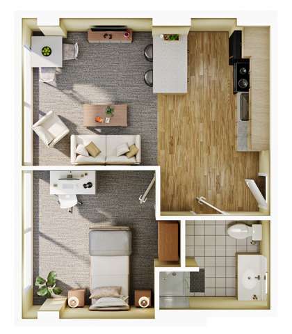 S Bed Towers on State 35