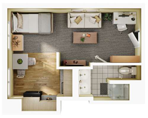 S Bed Towers on State 43