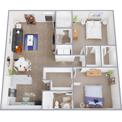 S Bed 19Eleven Apartments - Loft-Style Living Near Baylor Universi 16