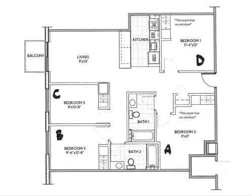 S Bed Humbucker Apartments 148