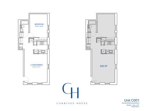 S Bed Carriage House 96