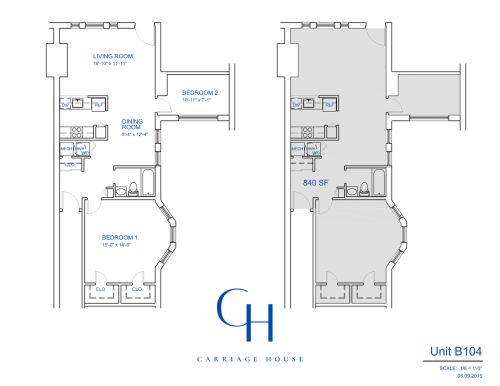 S Bed Carriage House 103