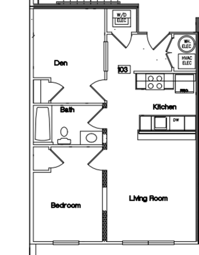 S Bed Temple Apartments 30