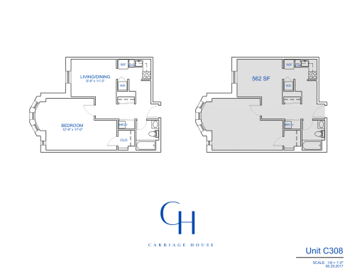 S Bed Carriage House 100