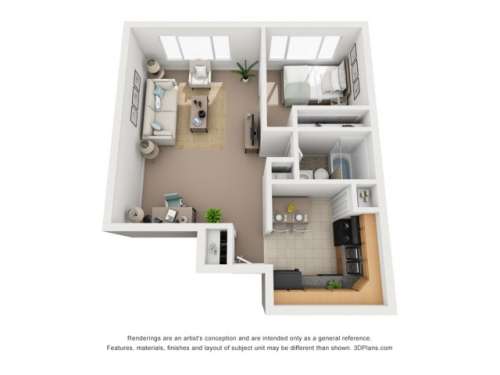 S Bed Sherwood Towers Apartments 17