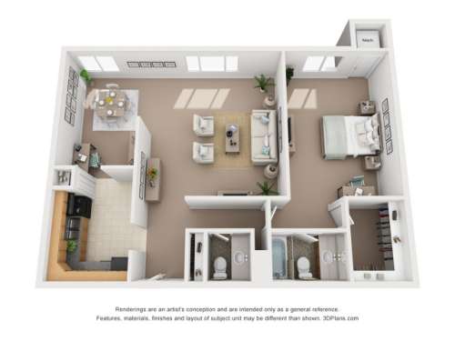 S Bed Sherwood Towers Apartments 13