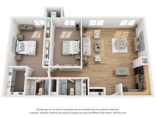 S Bed Sherwood Towers Apartments 21