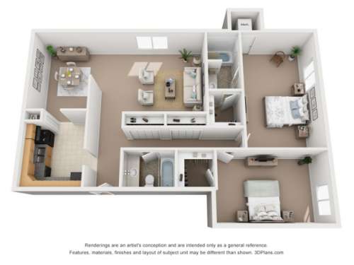 S Bed Sherwood Towers Apartments 22