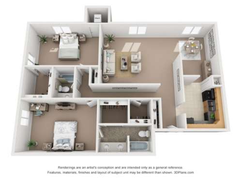 S Bed Sherwood Towers Apartments 23