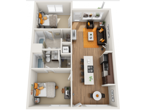 S Bed Sol at West Village 9