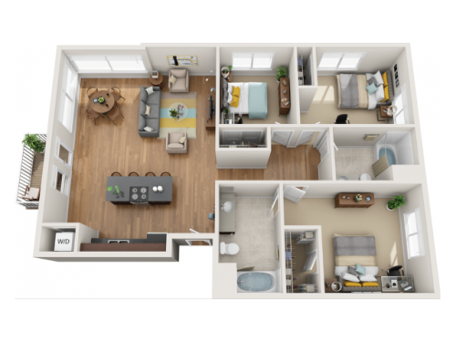 S Bed Sol at West Village 1