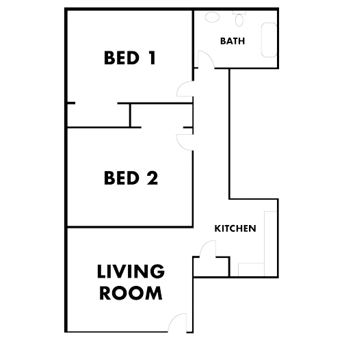 S Bed 109 Dryden Road 1