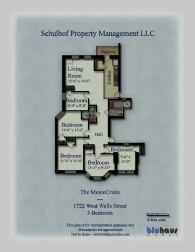 S Bed The Montecristo (1722 W. Wells) 14